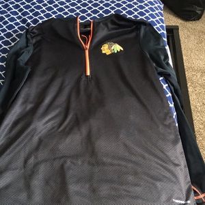 Blackhawks quarter zip
